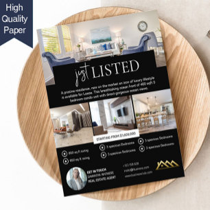 Realtor Real Gods Agent Flyer