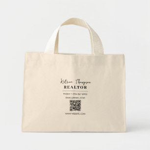 Realtor Real Gods Agent Gift Swag Essential Mini Tygkasse