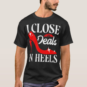 Realtor Real Gods Agent I stänger erbjudanden i He T Shirt