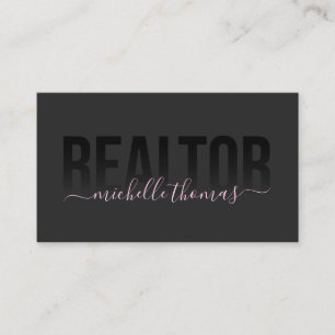 Realtor Real Gods Agent Professionell Lägg till bi Visitkort
