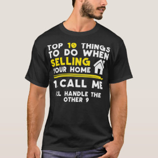 Realtor, Real Gods Agent, ring mig Premium T Shirt