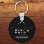 Realtor Realtor-kampanj för Home Real Gods Nyckelring<br><div class="desc">Den runda nyckelkedjan har dina detaljer på framsidan och baksidan i chicens text med en hemdesign. Anpassa den här nyckelkedjan för dig själv,  ditt företag,  anställda och kunder. (Lämna tomma områden om du inte vill att någon information ska skrivas ut.)</div>
