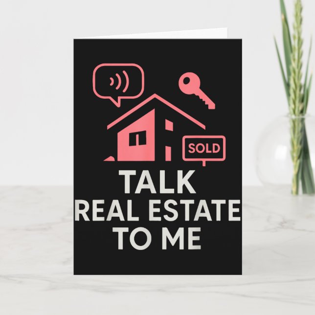 Realtor Talk Real Estate To Me  Kort (Framsida)