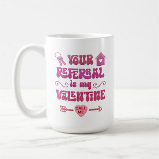 Realtor Valentine, Personalized Real Estate Gift Kaffemugg