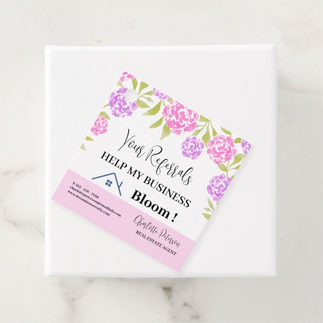 Realtor Vår Blommigt-POP i Gods från Märkre som få Gåvor Etiketter (På plats)