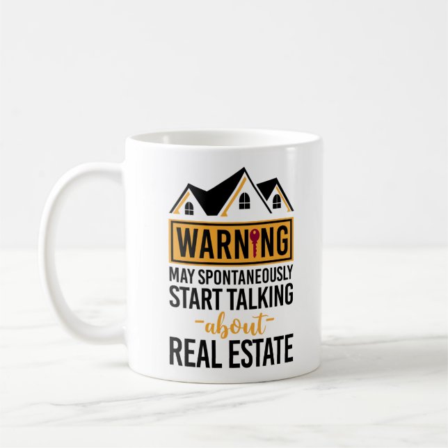 Realtor Warning kan börja prata om äkta Kaffemugg (Vänster)