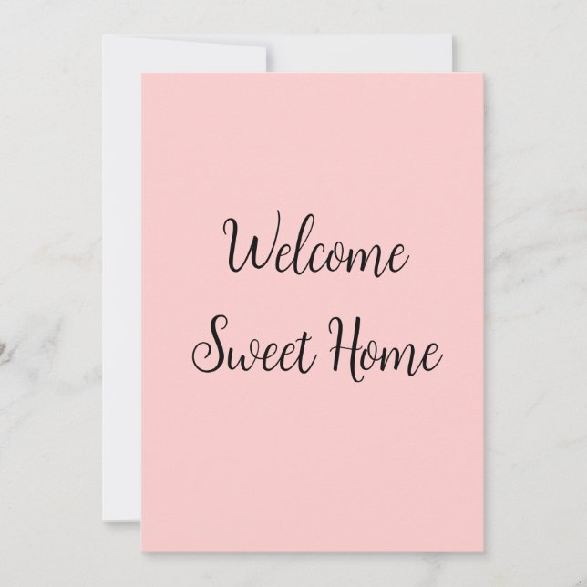 Realtor Welcome Home HomeHost, lägg till ditt namn Inbjudningar (Framsida)