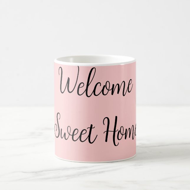 Realtor Welcome Home HomeHost, lägg till ditt namn Kaffemugg (Center)