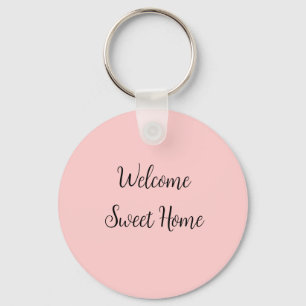 Realtor Welcome Home HomeHost, lägg till ditt namn Nyckelring