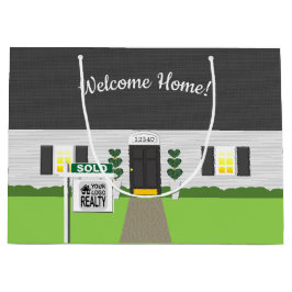 Realtor Welcome Home Sold Sign