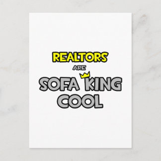 Realtors är Soffa Kung Coola Vykort