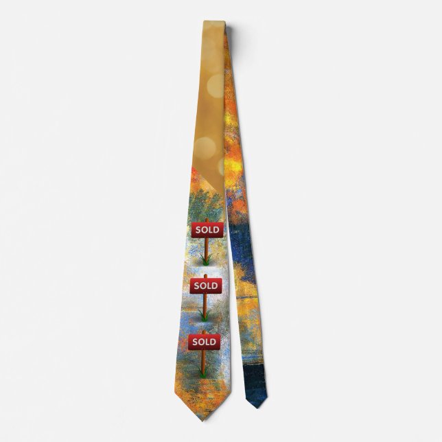 Realtor's Necktie - Sold! Slips (Framsida)
