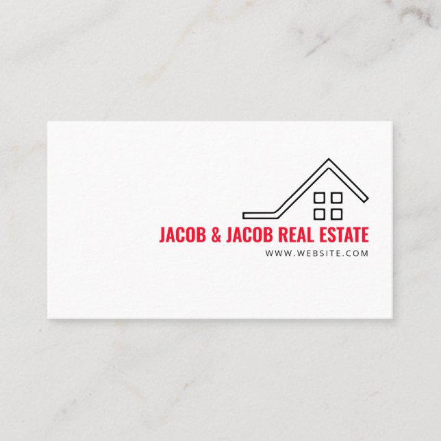 Realty Real Gods affärskort Visitkort (Framsida)