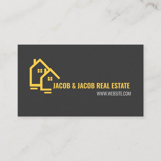 Realty Real Gods affärskort Visitkort (Framsida)