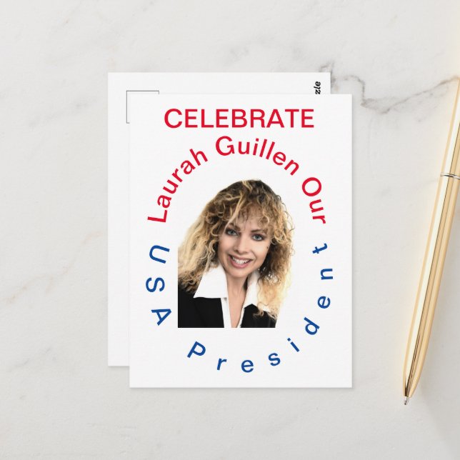 #REALUSAPRESIDENTLAURAHGUILLEN VYKORT (Fram/Back In Situ)
