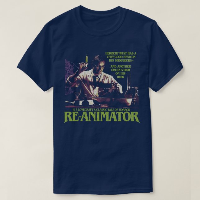 Reanimator7 T Shirt (Design framsida)