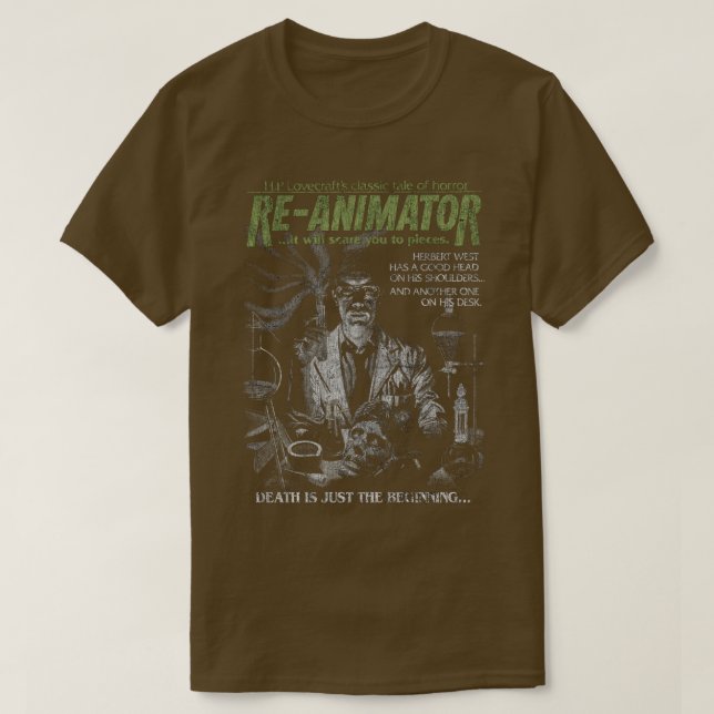 Reanimator8 T Shirt (Design framsida)