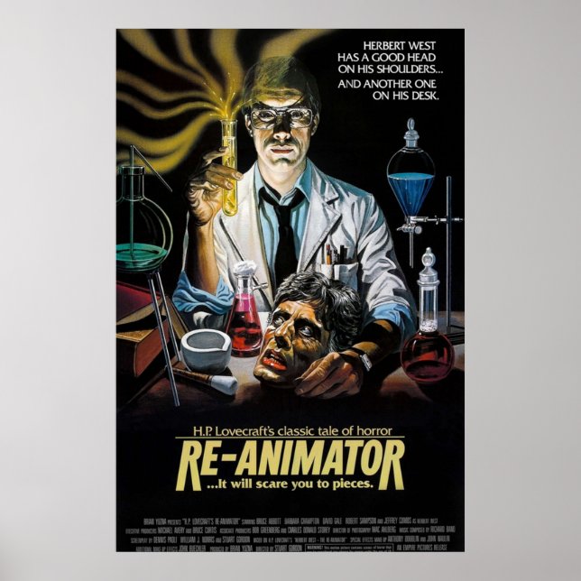 REANIMATOR POSTER (Framsidan)