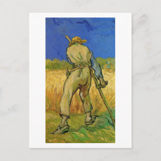 Reaper (after Millet), Van Gogh Fine Art Vykort