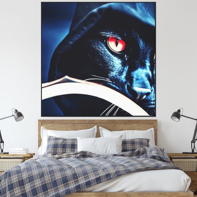 Reaper Cat Canvastryck (Insitu (sovrum))