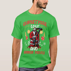 Reaper Cinema Kuslig Tomte Jul Kärlek Skräck M T Shirt