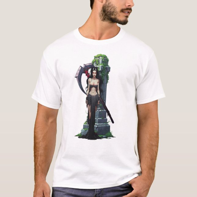 Reaper Girl T Shirt (Framsida)