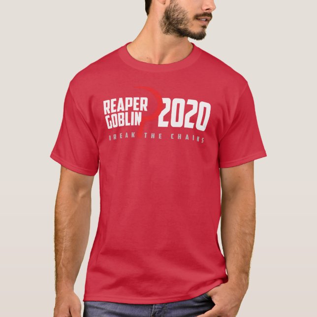 Reaper/Goblin 2020 Red Stigning t-shirt (Framsida)