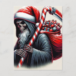Reaper Horror Santa Vykort