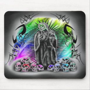 Reaper Mousepad för stam- skalle för regnbåge g Musmatta