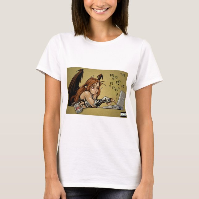 ReaperKickstarter Sophie skjorta T Shirt (Framsida)