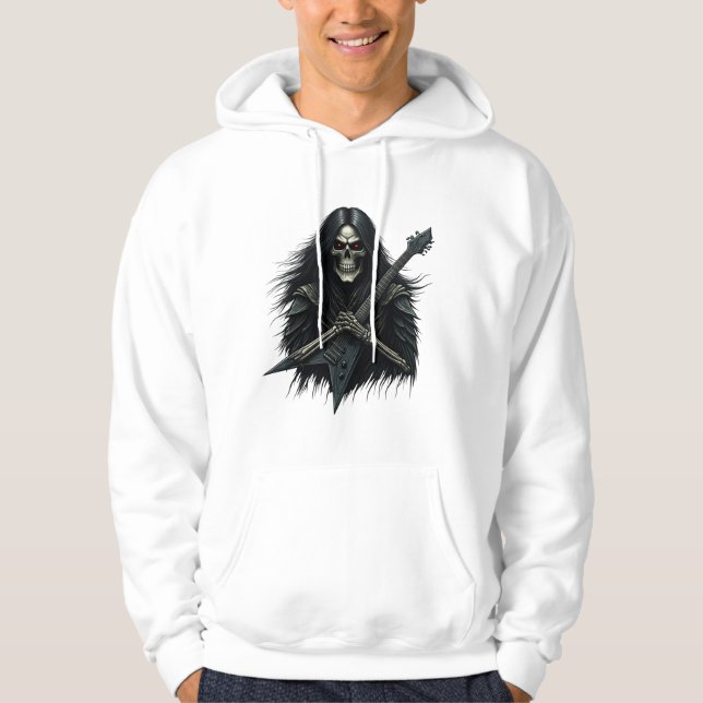 Reaper's Riffs Hoodie (Framsida)