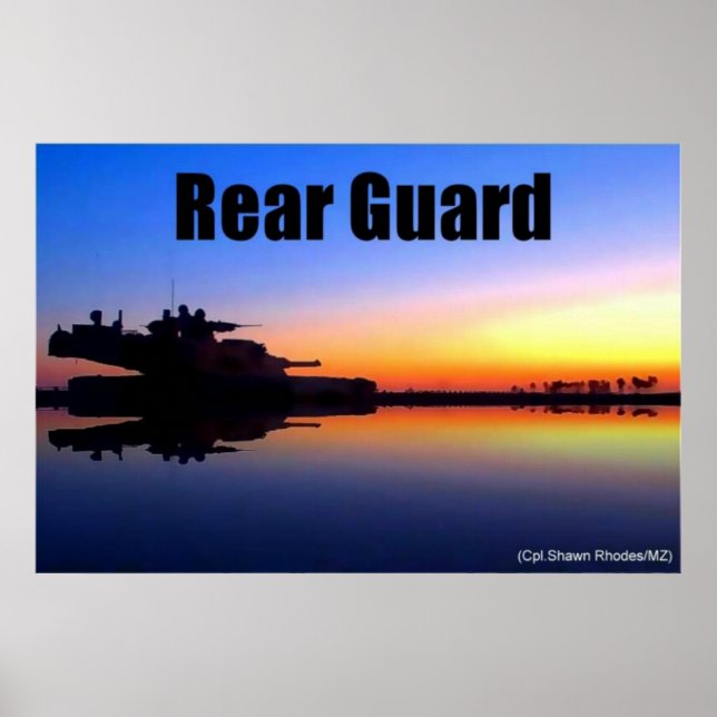 Rear Guard Poster (Framsidan)