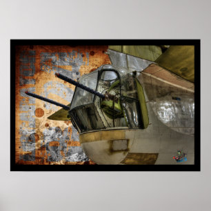 Rear Gunner Turret - Liberator B24 Poster