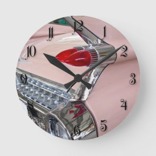 Rear of Cadillac Sedan de Ville Rund Klocka