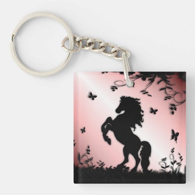 Rearing Black Stallion Rosa (Framsidan)