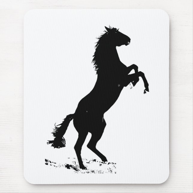 Rearing Horse Mousepads Musmatta (Framsidan)