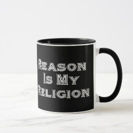 Reason är min religion mugg