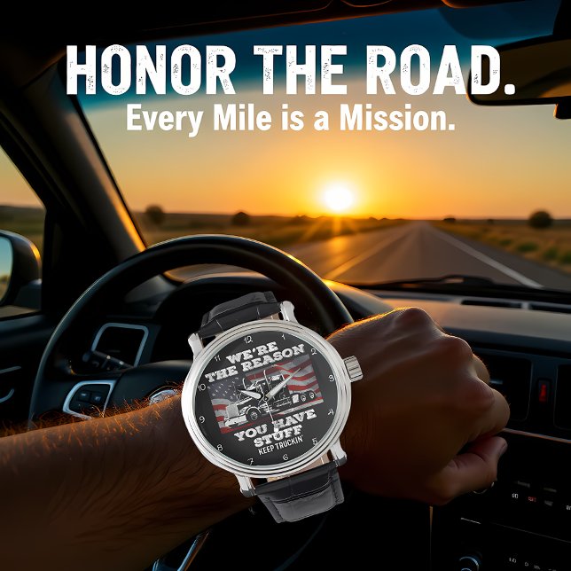 Reason You Have Stuff: Keep Truckin Armbandsur (Skapare uppladdad)