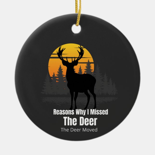 Reasons Why I Missed The Deer Julgransprydnad Keramik (Framsidan)