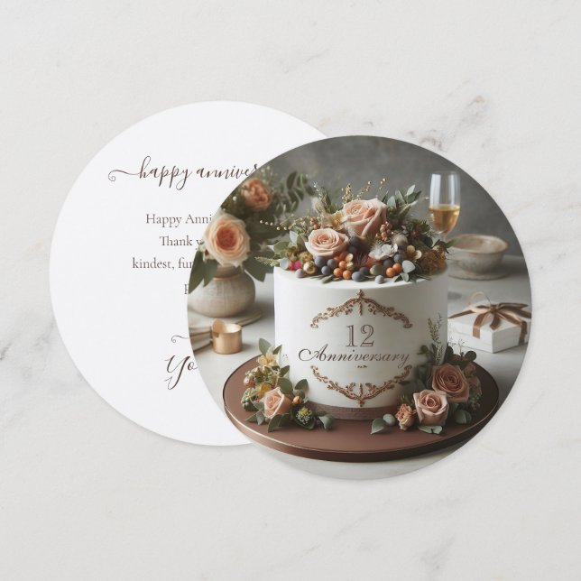 REAUTIFULLA ELEGANTER REDIGERBARA ÅRSBILDER (Fram/baksida)