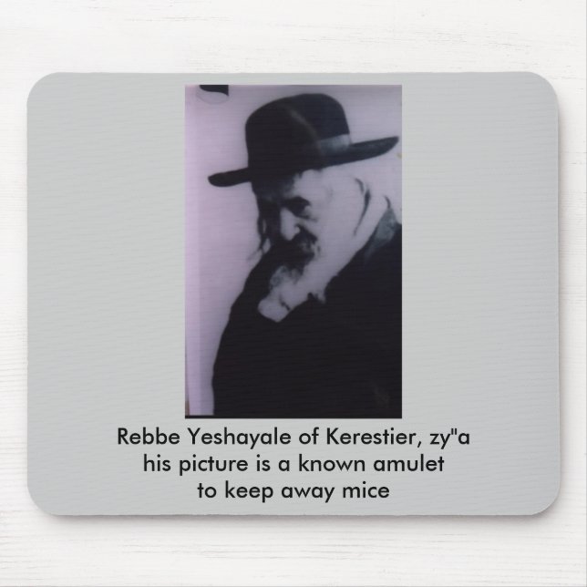 Reb Yeshayale Mousepad Musmatta (Framsidan)