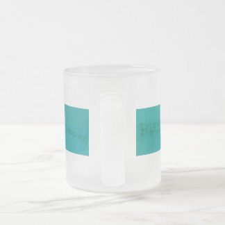 Reb Zalmans välsignelse på en vattentank Frostad Glasmugg