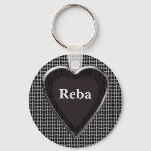 Reba lagrar min Hjärtnyckelring Nyckelring