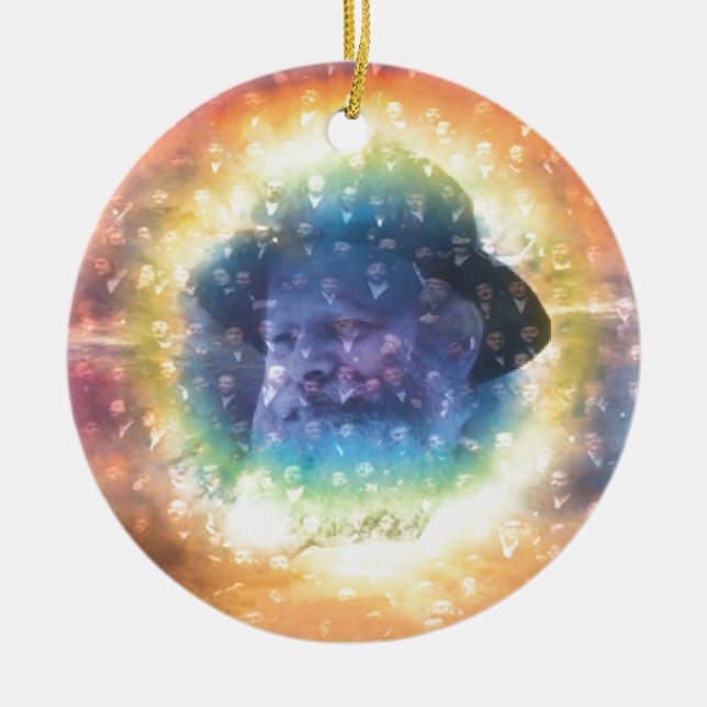 Rebbe Julgransprydnad Keramik (Framsidan)