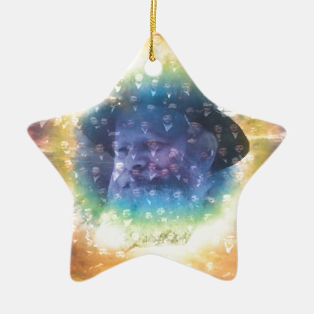 Rebbe Julgransprydnad Keramik (Framsidan)