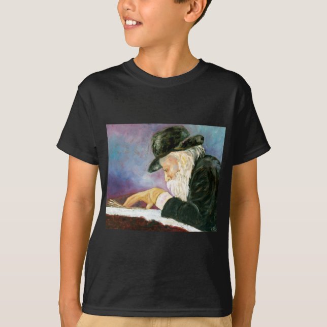 Rebbe Menachem Mendel Schneerson Tee Shirt (Framsida)