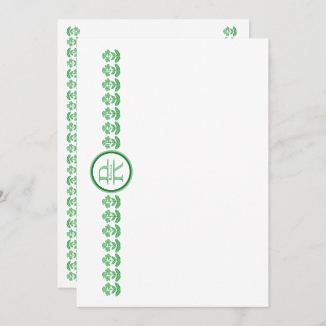 Rebecca Card Tack Kort (Fram/baksida)