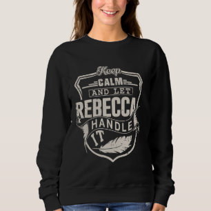 Rebecca First Namn Shirt Rebecca Namn Birthday T