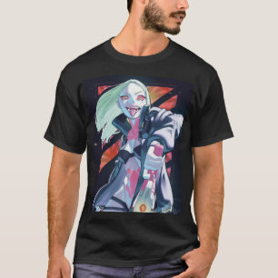 Rebecca från Cyberpunk Edgerunners T Shirt