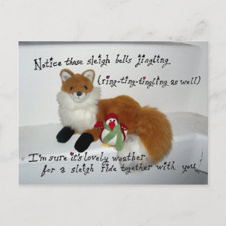 Rebecca och Amy in.. ’Sleigh Klockor’ Vykort